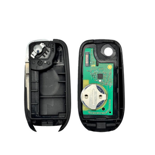 Original OEM PCB For Renault 2 Buttons Flip Remote key with 433Mhz 4A Chip FCCID:N5F-PFK1A (Please choose the key blade model)