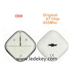 Original Remote Key For Chevrolet With 433Mhz  ID47 Chip