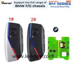 Xhorse XSBMU1EN U-Shape Style PCB with key shell ， For support the full range of BMW F/G chassis ，Please choose model