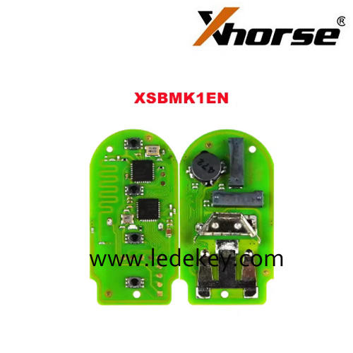 Xhorse XSBMK1EN Knife Style PCB with key shell ， For support the full range of BMW F/G chassis ，Please choose model