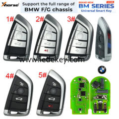 Xhorse XSBMK1EN Knife Style PCB with key shell ， For support the full range of BMW F/G chassis ，Please choose model