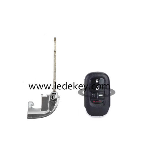 Blank Uncut Insert Key Blade For Honda