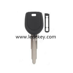 No Logo Mitsubishi transponder key shell Left Blade (with chip holder)