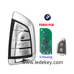 KEYDIY KD FGB58 Remote Key for BMW FEM, BDC, CAS4, CAS4+, G Series BDC2/BDC3 IMMO systems. Can also be used ZB smart key