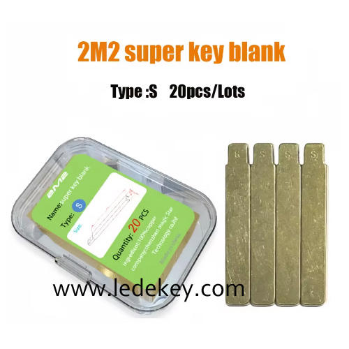 20pcs S model Key blade used for 2M2 Magic Tank key cutting machine
