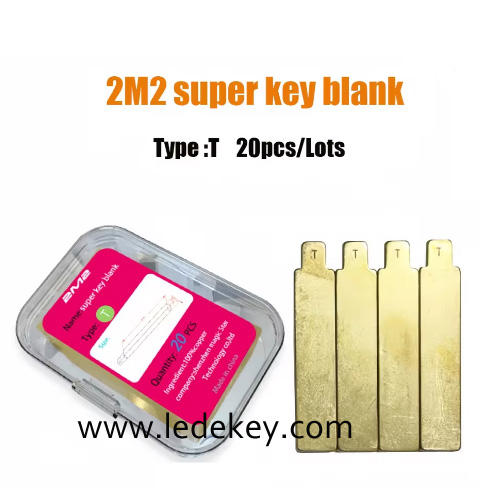 20pcs T model Key blade used for 2M2 Magic Tank key cutting machine