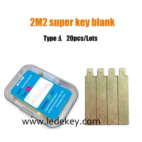 20pcs L model Key blade used for 2M2 Magic Tank key cutting machine