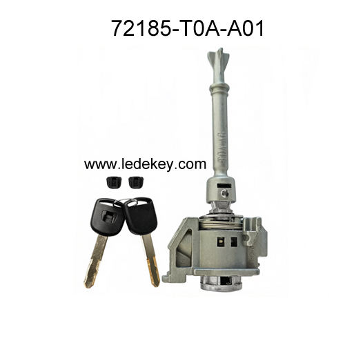 72185-T0A-A01,72185T0AA01 Front Left Driver Side Door Lock Cylinder for Honda 2012-2016 CRV