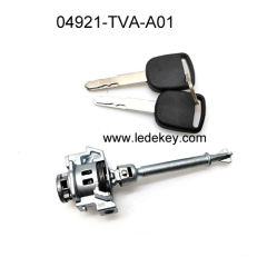 04921-TVA-A01,04921TVAA01 left front door lock cylinder for Honda 2019-2023 Accord