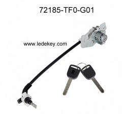 72185-TF0-G01,72185TF0G01 Driver Front Door Lock Cylinder for Honda 2009-2013 Fit