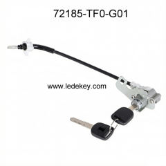 72185-TF0-G01,72185TF0G01 Driver Front Door Lock Cylinder for Honda 2009-2013 Fit