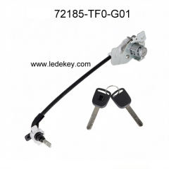 72185-TF0-G01,72185TF0G01 Driver Front Door Lock Cylinder for Honda 2009-2013 Fit