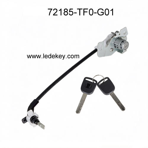 72185-TF0-G01,72185TF0G01 Driver Front Door Lock Cylinder for Honda 2009-2013 Fit