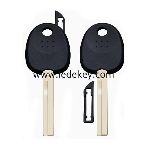 For Hyundai Kia transponder key shell with chip holder ,No Logo
