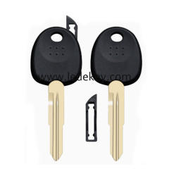For Hyundai Kia transponder key shell with chip holder ,No Logo