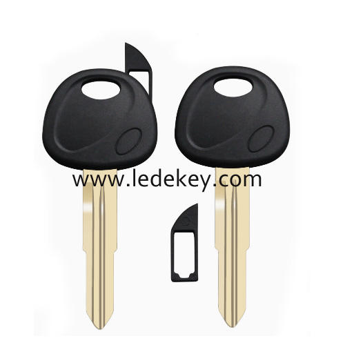 For Kia Hyundai transponder key shell with chip holder  ， No Logo (Please choose the key blade model)