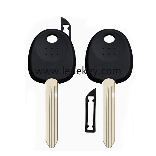 For Hyundai Kia transponder key shell with chip holder ,No Logo