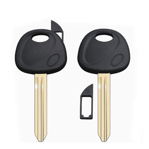 For Kia Hyundai transponder key shell with chip holder  ， No Logo (Please choose the key blade model)