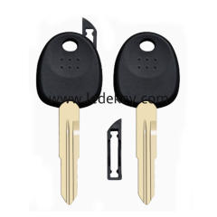 For Hyundai Kia transponder key shell with chip holder ,No Logo