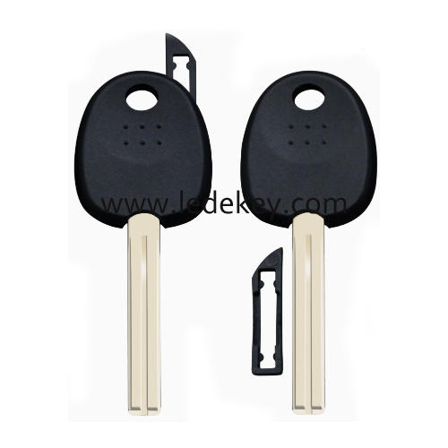 For Hyundai Kia transponder key shell with chip holder ,No Logo