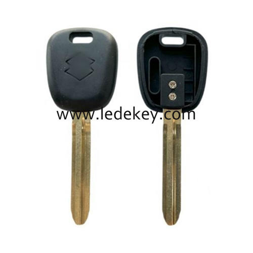 For Suzuki transponder key shell With Logo