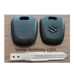 For Suzuki transponder key shell Right Blade With Logo