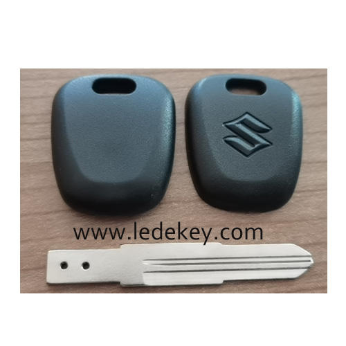 For Suzuki transponder key shell Right Blade With Logo