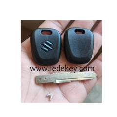For Suzuki transponder key shell With Logo