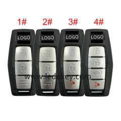 For Mitsubishi remote key shell with Logo (Please choose button model )