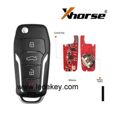 Xhorse XEFO21EN Super Remote Key 4 Button Built-in Super Chip