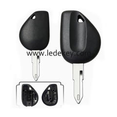 Ren-ault transponder key shell with NE73 blade