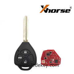 Xhorse XKTO23EN  VVDI Wire Remote Key 3 Button