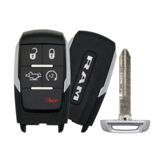 For Chrysler Remote Key Fob FCCID : GQ4-76T 433Mhz 4A chip For Dodge Ram Pickup 1500 2500 3500 5500  2019 + smart key  (pls choose model )