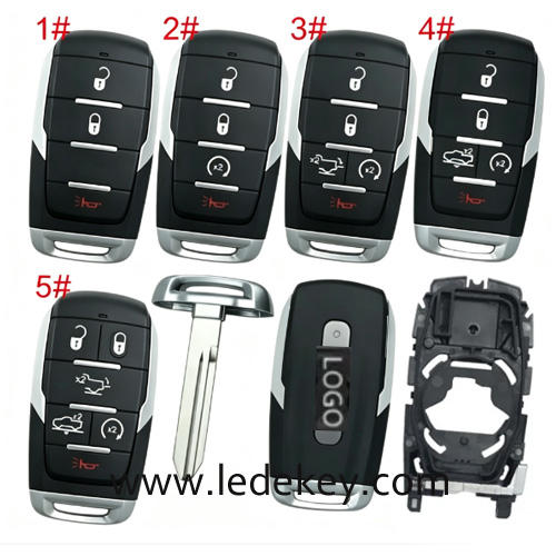 For Chrysler remote key shell with Logo (Please choose model )