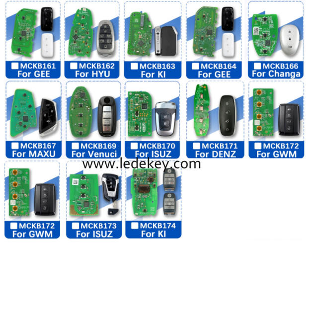 NXP Killer MCKB Solder Free Adapter #161--#180,Work With NXP Killer programmer, please choose the model