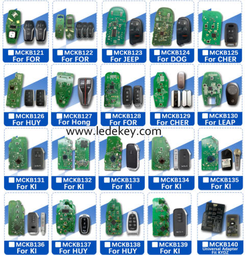 NXP Killer MCKB Solder Free Adapter #121--#140,Work With NXP Killer programmer, please choose the model