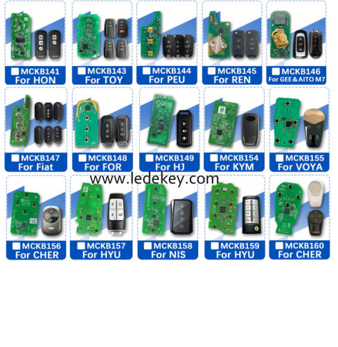 NXP Killer MCKB Solder Free Adapter #141--#160,Work With NXP Killer programmer, please choose the model