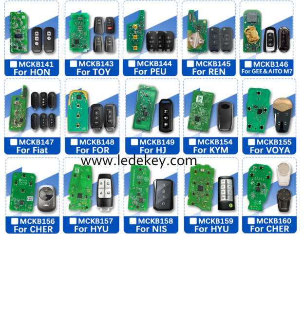 NXP Killer MCKB Solder Free Adapter #141--#160,Work With NXP Killer programmer, please choose the model