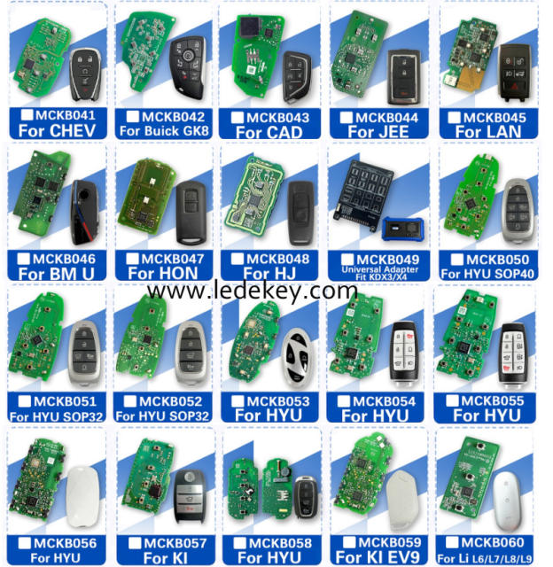 NXP Killer MCKB Solder Free Adapter #41--#60,Work With NXP Killer programmer, please choose the model