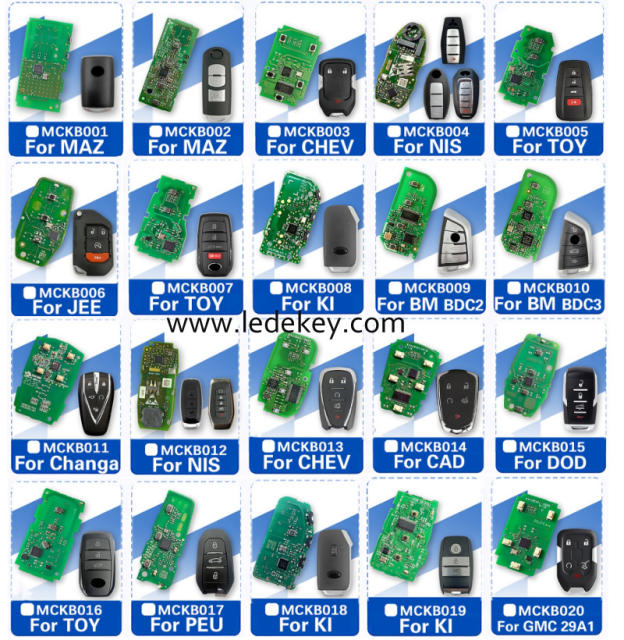 NXP Killer MCKB Solder Free Adapter #01--#20,Work With NXP Killer programmer, please choose the model