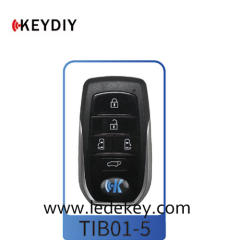 TIB01 5 Button KEYDIY Universal Control Remote Key，for Toyota and Lexus 44.8A (BA,B9) series
