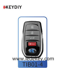TIB01 4 Button KEYDIY Universal Control Remote Key，for Toyota and Lexus 44.8A (BA,B9) series