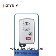 TIB03 4 Button KEYDIY Universal Control Remote Key for Toyota and Lexus 44.8A (BA,B9) series