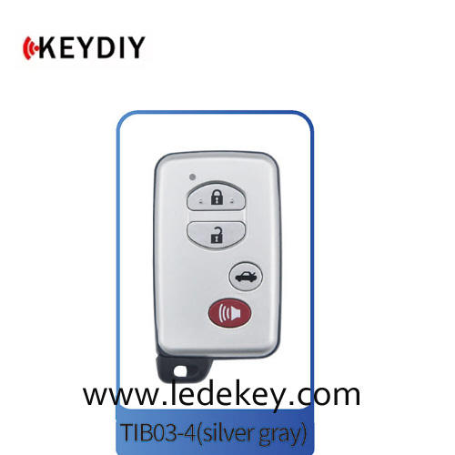 TIB03 4 Button KEYDIY Universal Control Remote Key for Toyota and Lexus 44.8A (BA,B9) series