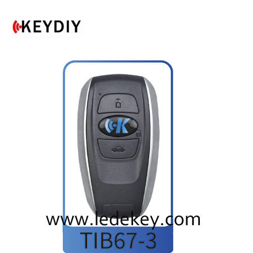 TIB67 3 Button KEYDIY Universal Control Remote Key for Toyota and Lexus 44.8A (BA,B9) series