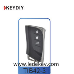 TIB42 3 Button KEYDIY Universal Control Remote Key for Toyota and Lexus 44.8A (BA,B9) series