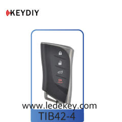 TIB42 4 Button KEYDIY Universal Control Remote Key for Toyota and Lexus 44.8A (BA,B9) series