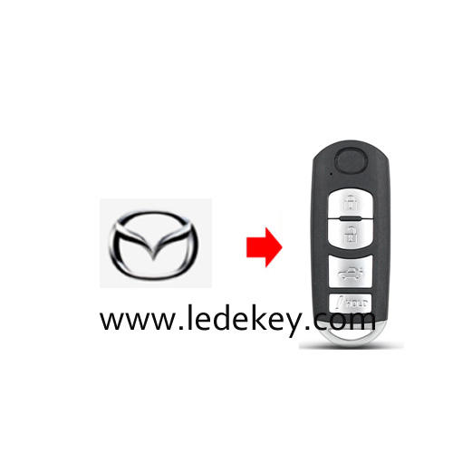 For Mazda remote key shell logo sticker