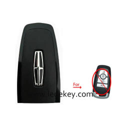 For Ford Lincoln remote key back cover with Lincoln logo