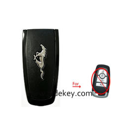 For Ford Mustang remote key back cover with Mustang logo